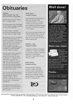Digital version of Out and About newsletter