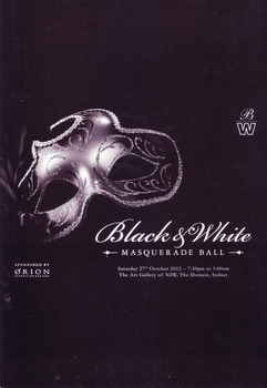 Shiny grey mask with glitter on black background