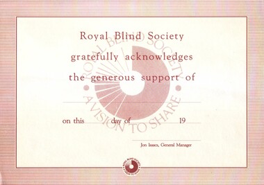  A4 with RBS half circle logo as background on cream paper