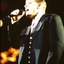 David Dixon singing on stage