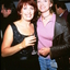 Debra Byrne and friend backstage