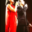 Lisa Edwards and Lyndsay Field on stage