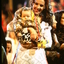 Rhonda Burchmore holding her daughter Lexie (?)
