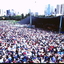 Crowds at Sidney Myer Music Bowl