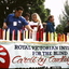 Volunteers at Candle stall at Carols