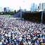 Crowds at Sidney Myer Music Bowl