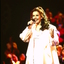 Rhonda Burchmore on stage at Carols