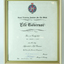 White paper with crest and black writing - Lurleen C Slaney