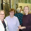 Marie, Meike Mellars and Lynda Downie