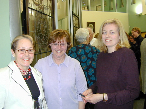 Marie, Meike Mellars and Lynda Downie