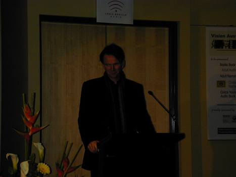 Peter Rose, author of Rose Boys, Braille Book of the Year winner