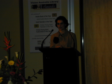 Irini Savvides, winner of the Young Adult Book of the Year