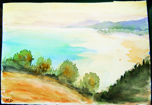 Painting in 2001 VA Foundation Calendar