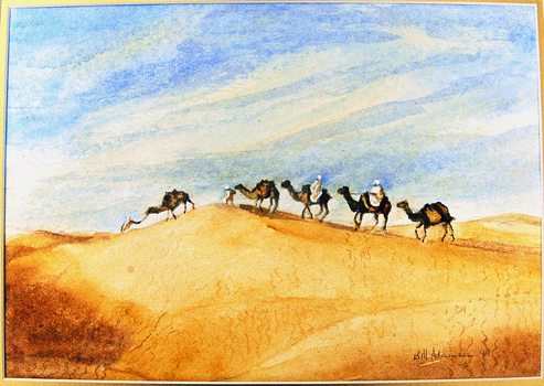 Painting in 2001 VA Foundation Calendar