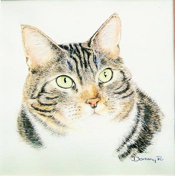 Painting in 2001 VA Foundation Calendar