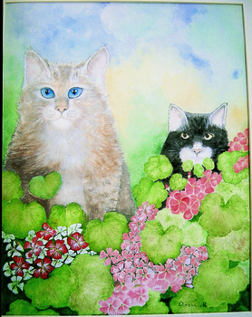 Painting in 2001 VA Foundation Calendar