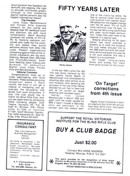 Magazine article about RVIB Rifle Club