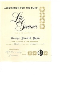 Cream page with black writing and gold decorations