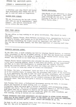 Black writing on white page with illustrations