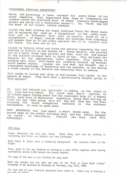 Black writing on white page with illustrations