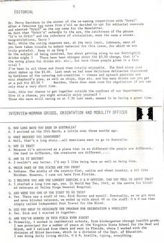 Black writing on white page with illustrations