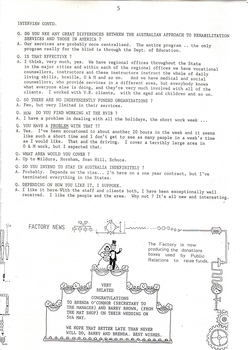 Black writing on white page with illustrations