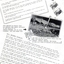 Black writing on white page with illustrations