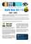 White paper with coloured writing and illustrations