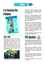 White paper with coloured writing and illustrations