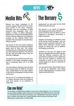 White paper with coloured writing and illustrations