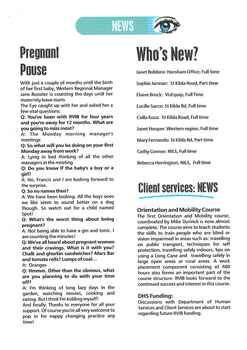 White paper with coloured writing and illustrations