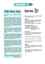White paper with coloured writing and illustrations