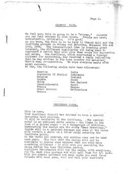 White pages with black writing