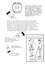 White paper with black writing and illustrations