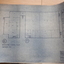 Ground floor plan of walls and stairs at factory