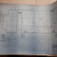 First floor plan of walls and roof ridgelines of factory