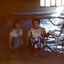 Jill Bothe in hydrotherapy pool with client