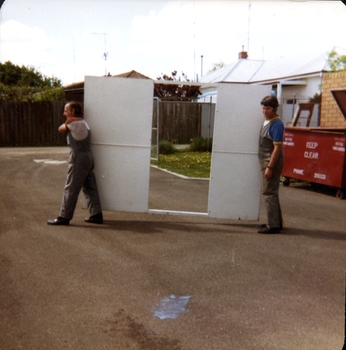 Construction work undertaken to prepare building and ground for extensions