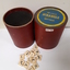 Cylindrical container containing braille letters