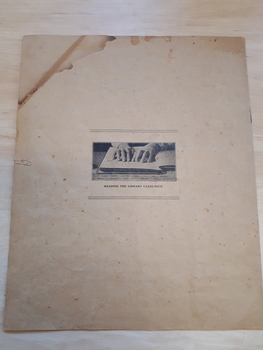Paper instruction book for Braille transcription