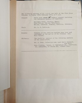 Minutes of the Quarterly AAB committee meeting