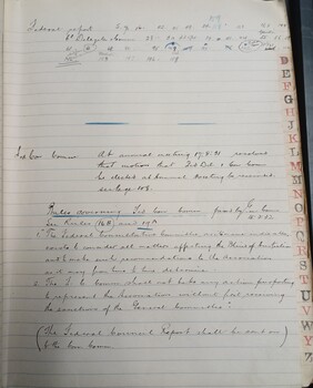 Minutes of the Quarterly AAB committee meeting