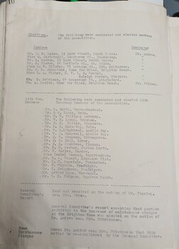 Minutes of the Quarterly AAB committee meeting
