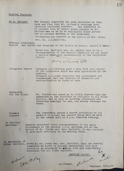 Minutes of AAB Quarterly committee meeting