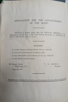 AAB Monthly committee meeting minutes