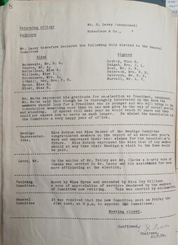 AAB Monthly committee meeting minutes