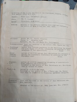 Minutes of the AAB Committee meeting