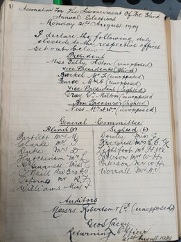 Minutes of the AAB Committee meeting