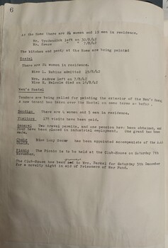 Minutes of the AAB monthly committee meeting
