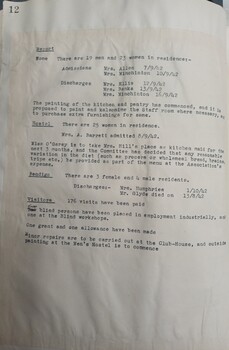Minutes of the AAB monthly committee meeting